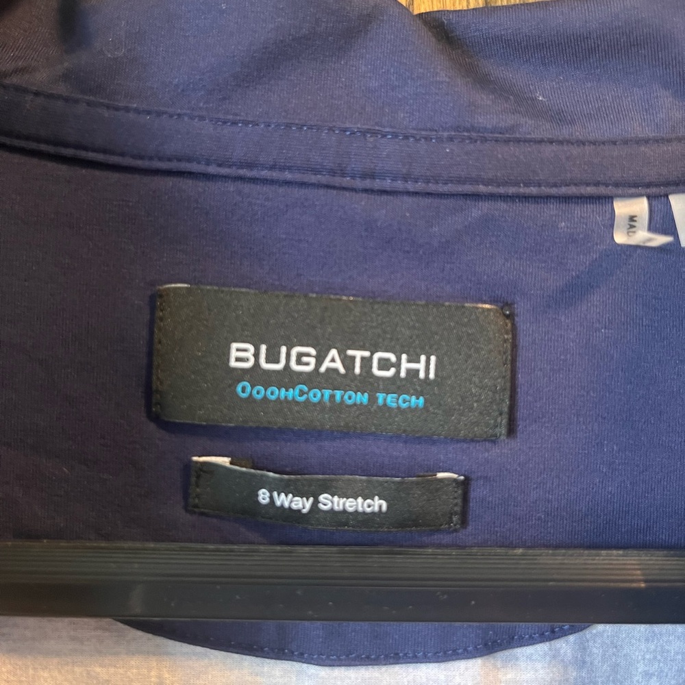 BUGATCHI quarter zip pullover M - Picture 9 of 11